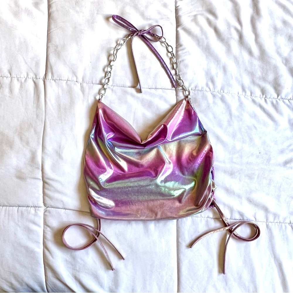 Iridescent Rave Top